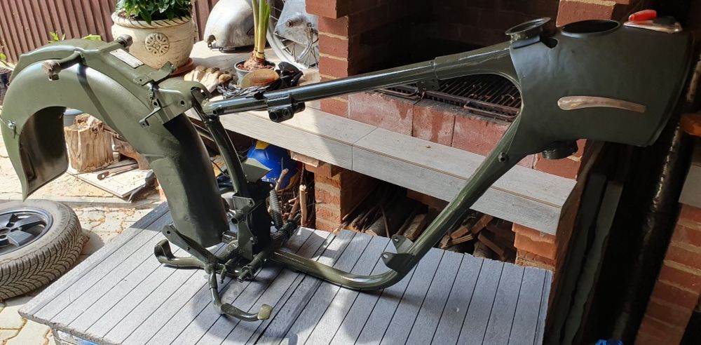 Vand sau schimb proiect MZ ES 250 - 1962