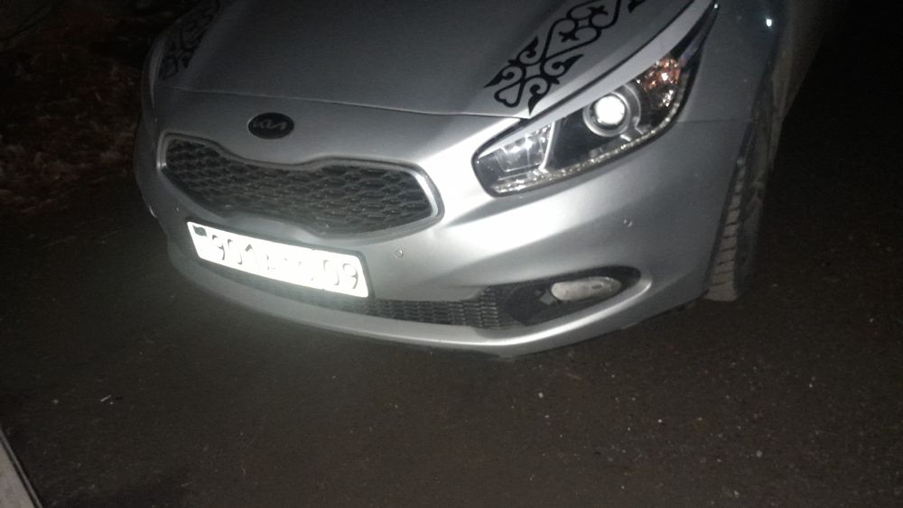 Бампер от киа сид передний