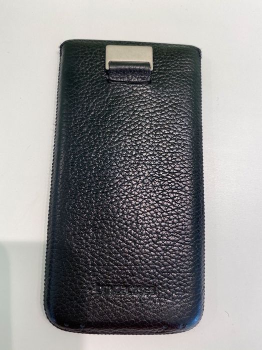 Черен Кожен Калъф за IPhone 6 НОВ