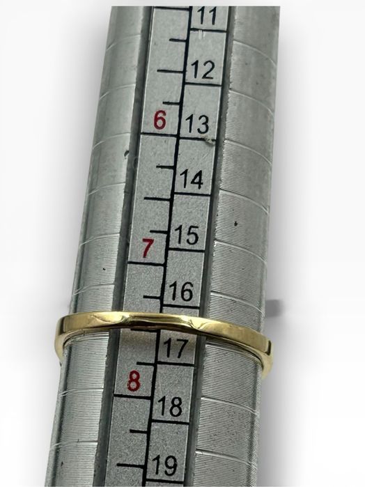 Антикварен пръстен с бохемски гранат (пироп), 18K злато