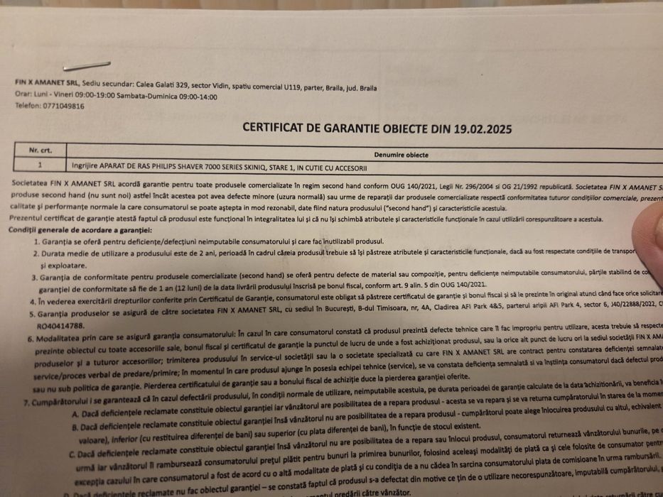 Aparat Barbierit Philips Seria 7000