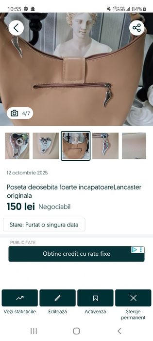 Poseta originala Lancaster