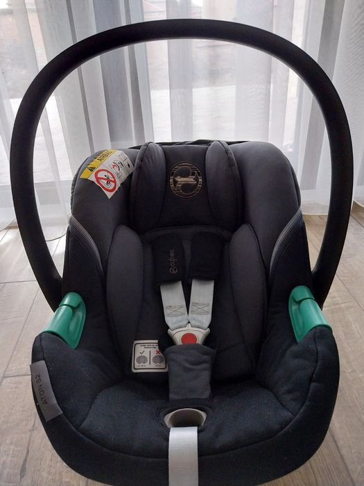 Стол за кола Cybex Aton S2 i-Size, цвят - granite black