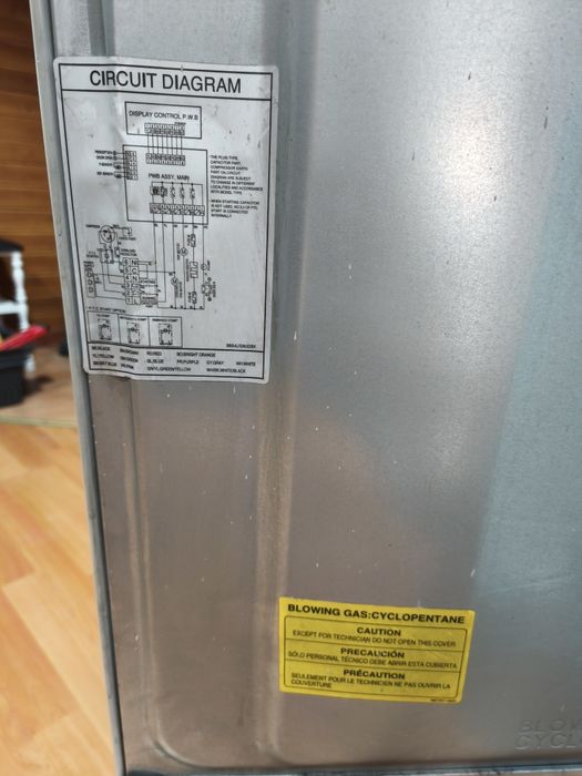 Холодильник LG No Frost — рабочий, недорого