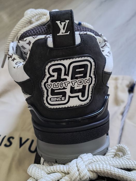 Louis Vuitton skates alb negru 40