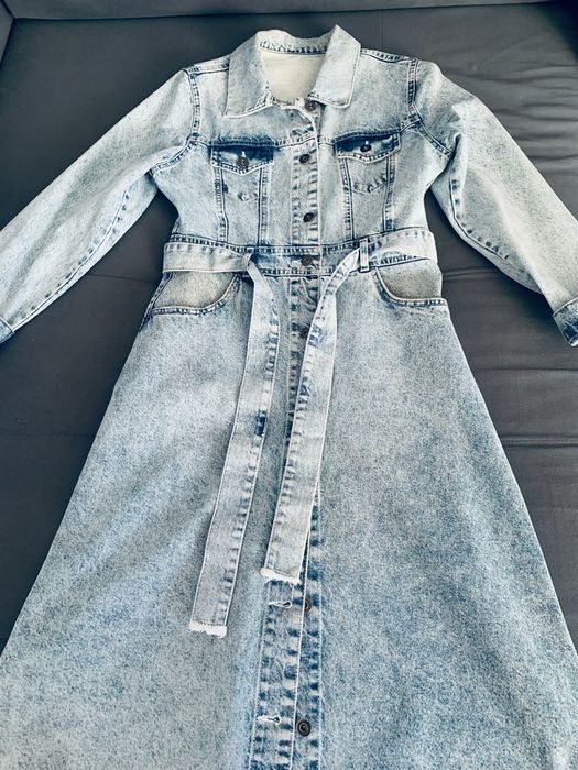 Продам джинсовое (деним) платье.