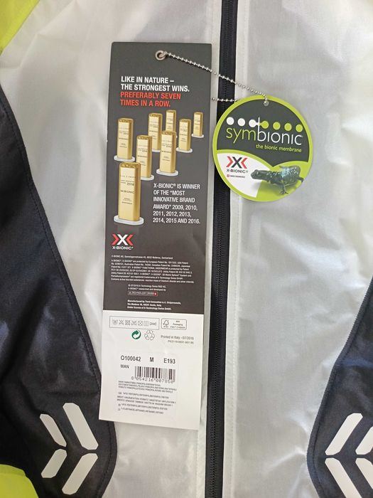 X-Bionic Man Spherewind AE Geaca ciclism-alergare
