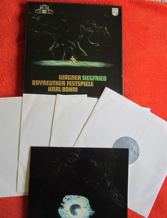 rar vinil  Siegfried Wagner dir. Karl Bohm 4LP Festival Bayreuth 1973