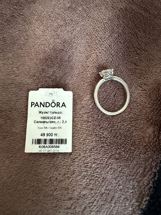 Pandora пандора кольцо 18 размер оригинал