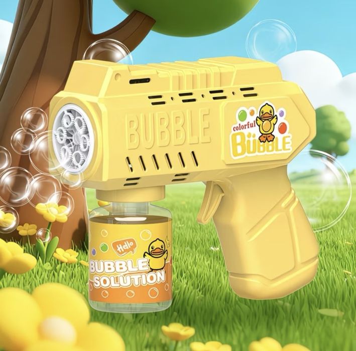 Пистолет мыльные пузыри