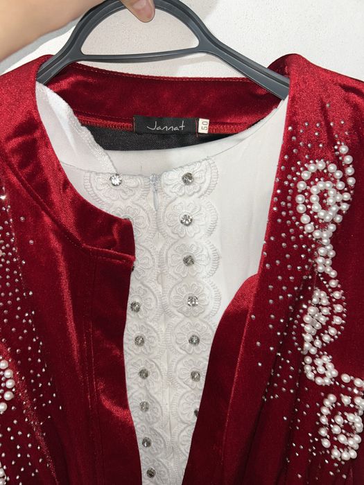 Этно платье с накидкой