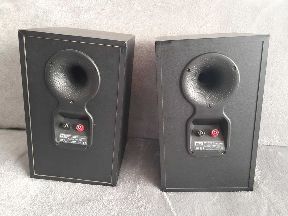 boxe Hi-Fi Bowers & Wilkins B&W DM 303  tweeter tehnologia Nautilus
