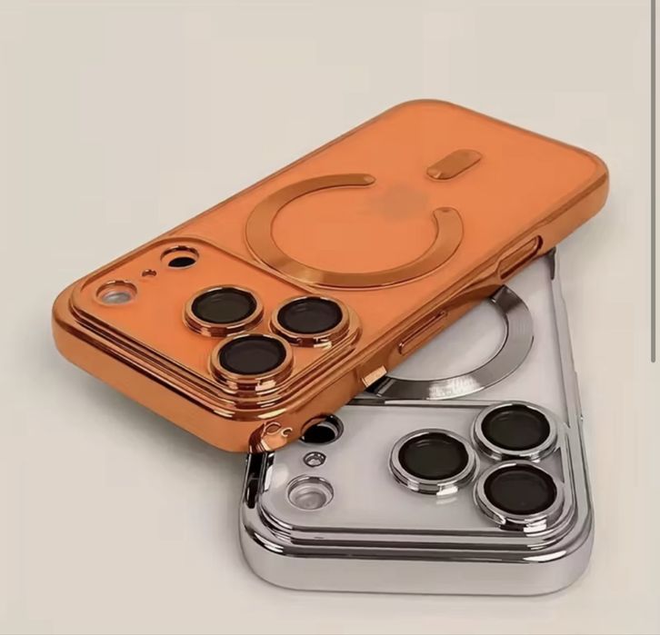 Iphone 17 17 AIR 17 PRO 17 PRO MAX - Husa MagSafe Glitter Clear