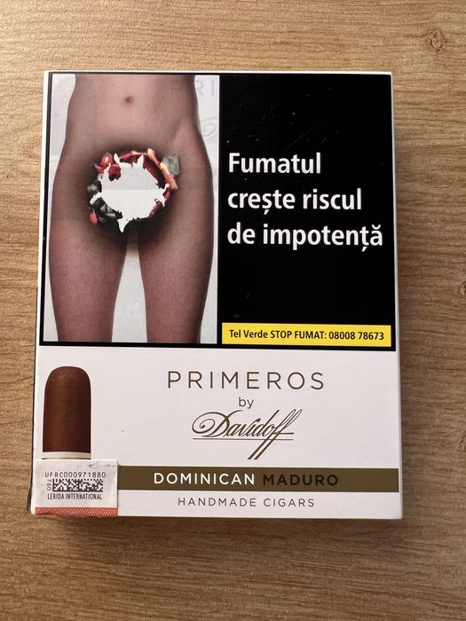 Trabuc Davidoff Primeros/ Nicaragua Robusto / Aniversario Special R