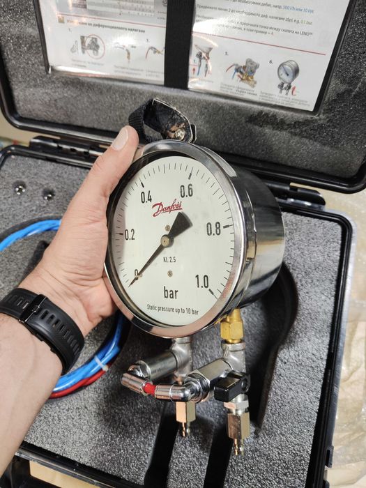 Уред за измерване на диференциално налягане Danfoss