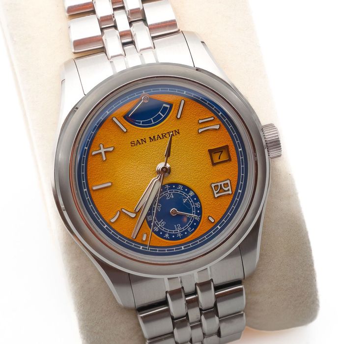 San Martin SN0144-DG Power reserve yellow