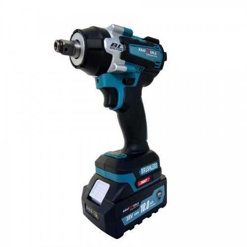 Комплект от акумулаторен перфоратор, ъглошлайф, гайковерт и винтоверт