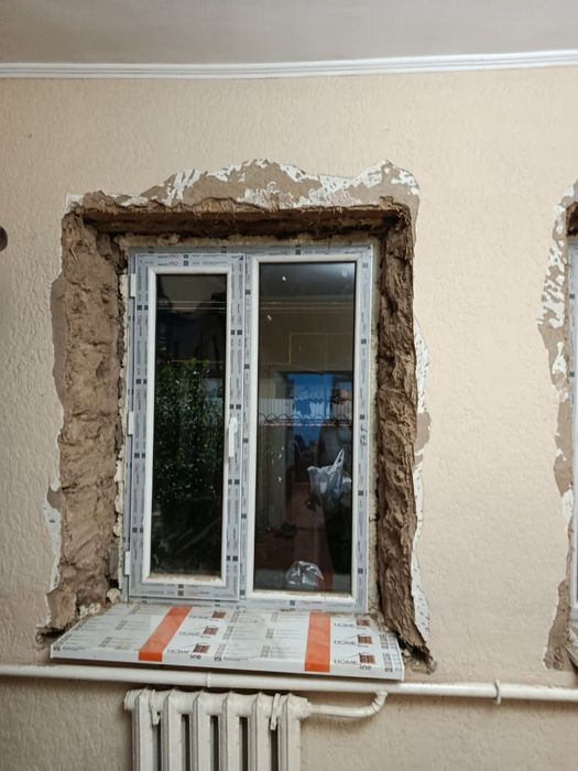 Утепление фасада ремонт откосов