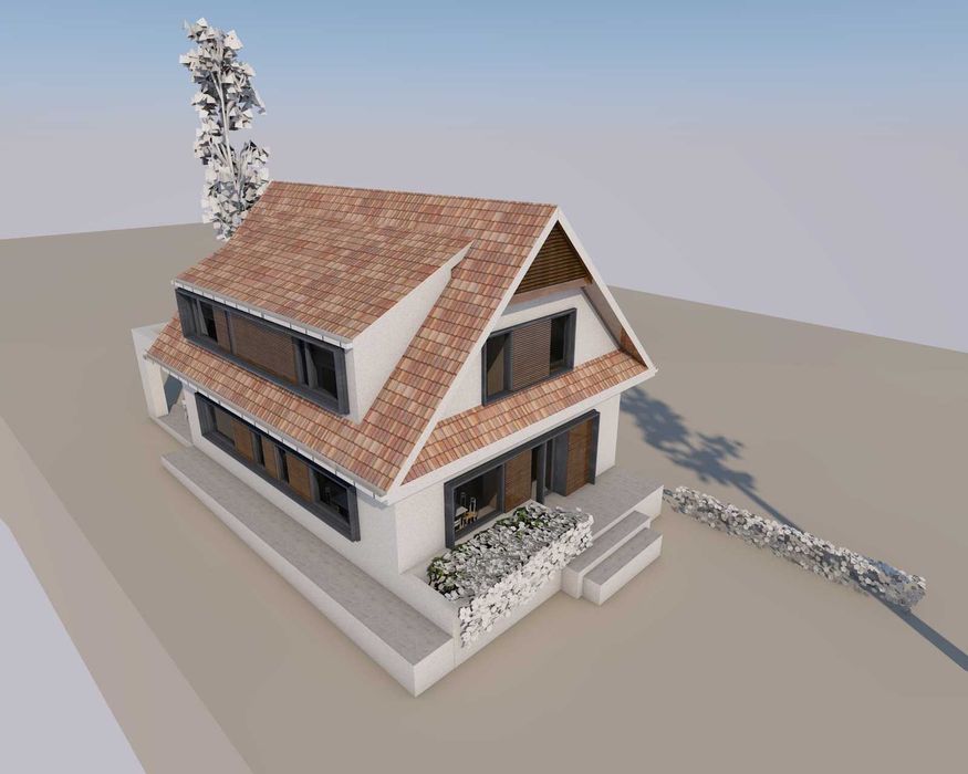 Vand teren intravilan cu autorizatie de  constructie in Aiton