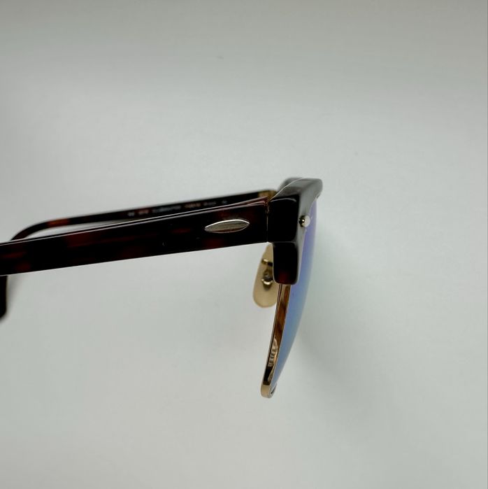 Ray Ban RB3016 Clubmaster зелени огледални/mirror лещи Made in Italy