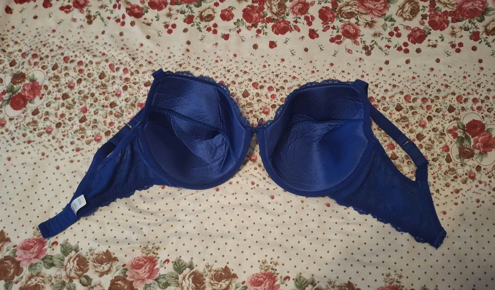 Sutien albastru cupe mari Boux Avenue 40 cupa F