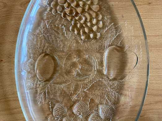 Сет стъклени чинии/подноси