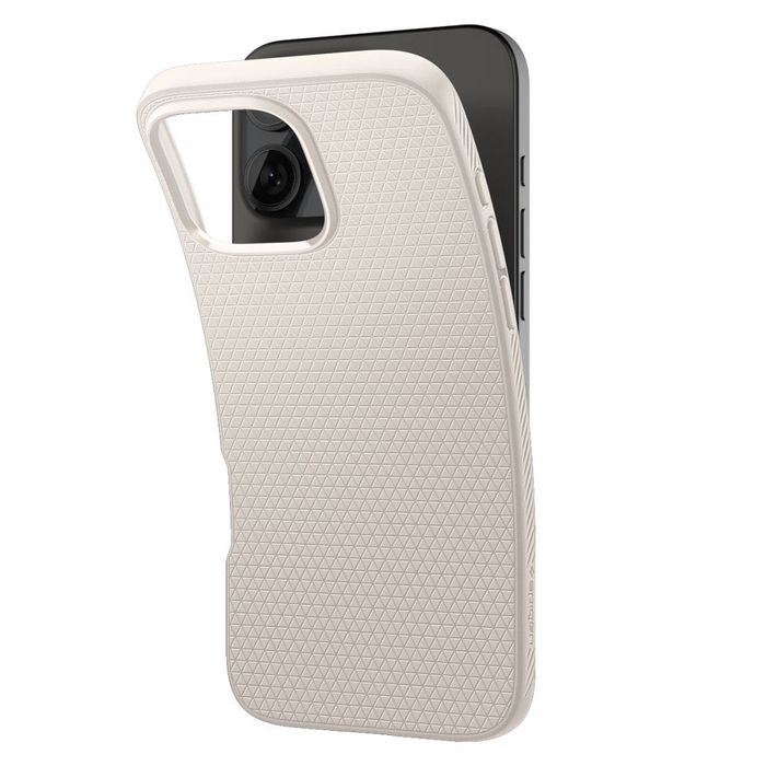 Удароустойчив, силиконов кейс за iPhone 16 Pro Spigen Liquid Air