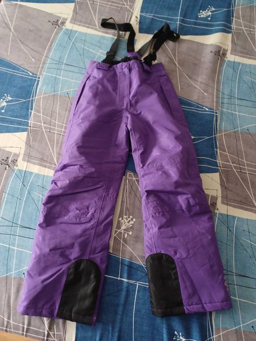 Salopeta - pantaloni de ski copii 134-140 mov