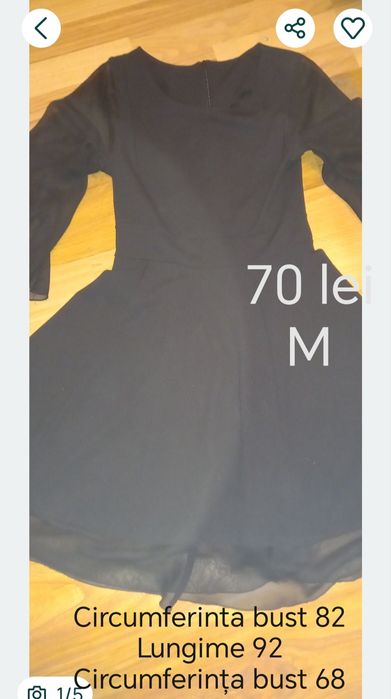 Rochie damă neagra M