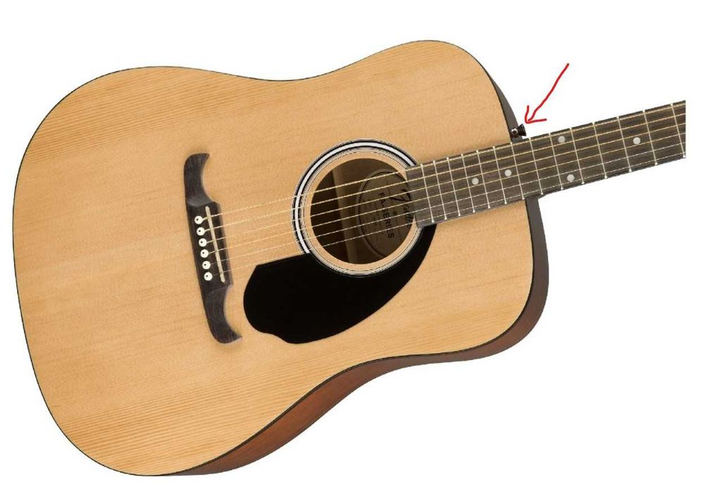 Гитара акустическая Fender FA-125/NS Dreadnought натуральный