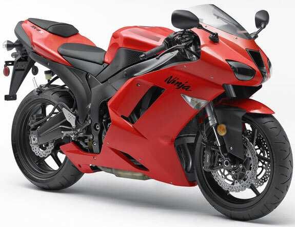 Стикери Kawasaki ZX-6R Ninja 2007-2008 лепенки кавазаки 600 зх6р zx6r