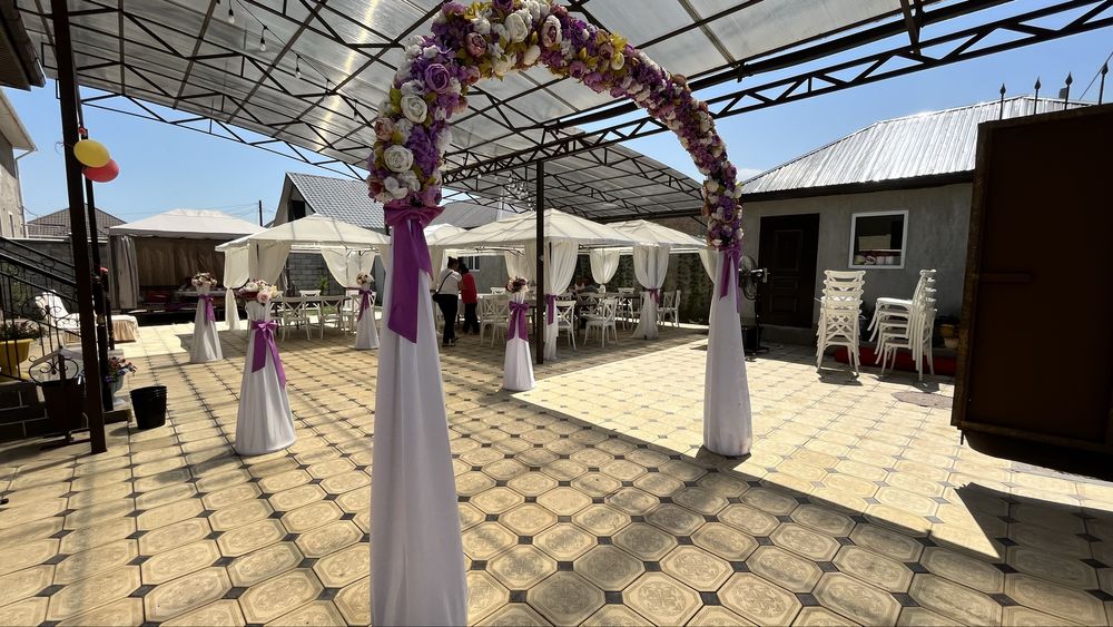 Оформление двора на кудалык