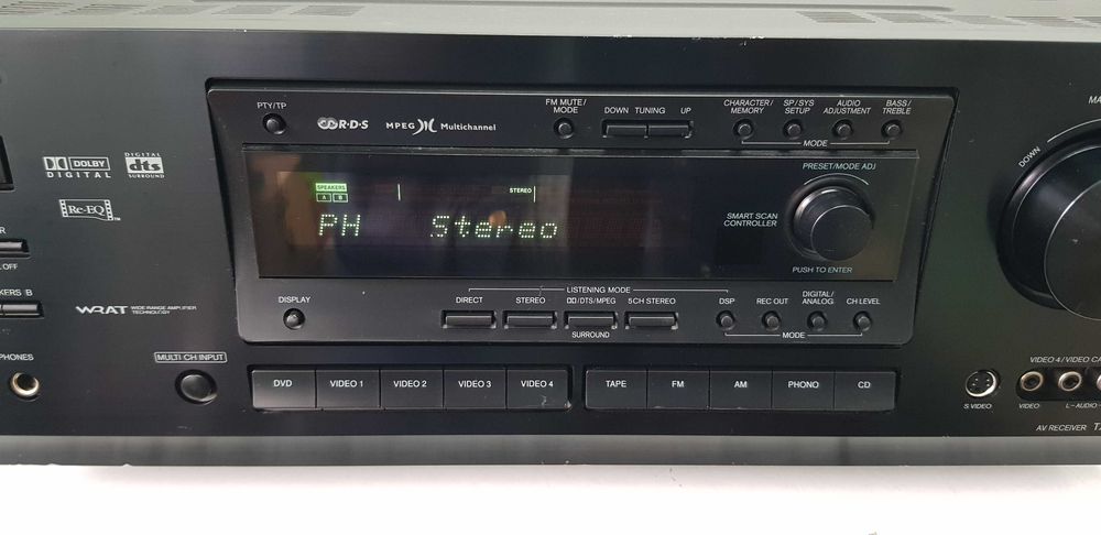 Receiver Onkyo TX DS 676 - 110W/canal 15 kg Hi-Fi Stereo audiophile