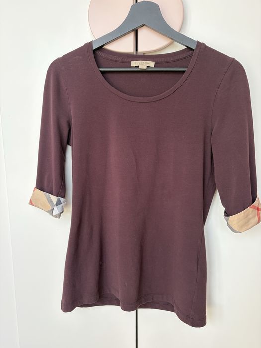 Оригинална дамска блуза с 3/4 ръкав Burberry