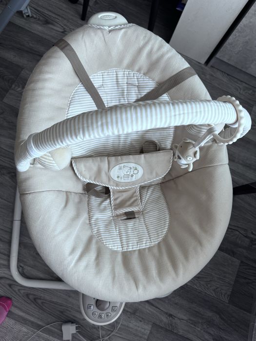 Детский шезлонг GRACO подойдет до 6 месяцев