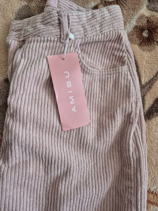 Нов дамски панталон с широки крачоли,38