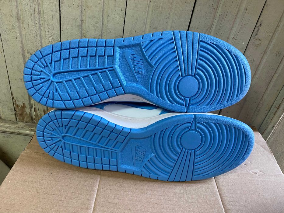 ''Nike Dunk Low UNC University Blue White''оригинални маратонки 45 ном