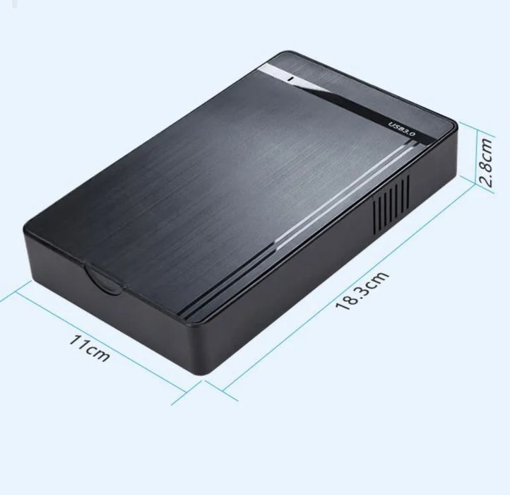 BOX для HDD(SATA)-3.5"-новое в упаковке с БП