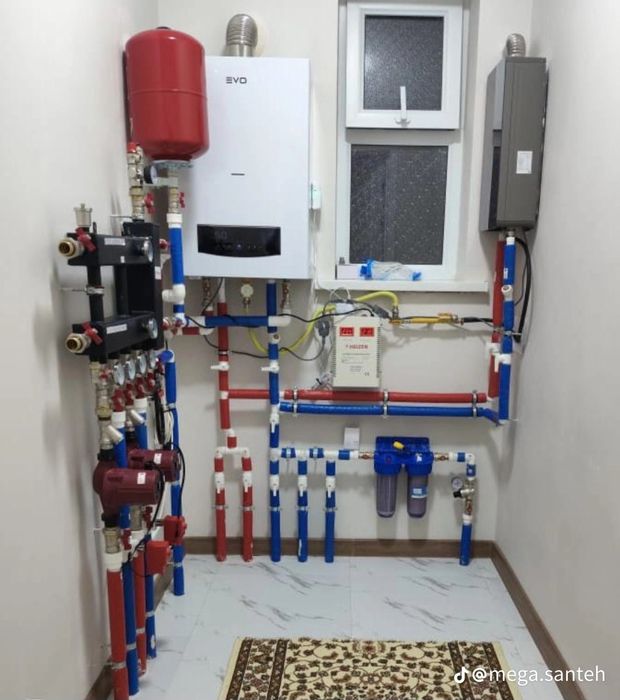 Ремонт котел, чистка