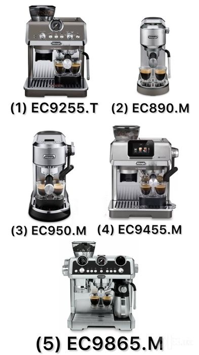 Кофеварки и кофемашины Delonghi