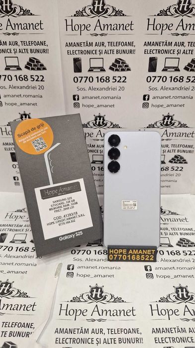 Hope Amanet P1/ Samsung S25 128 gb 12 gb ram #41393