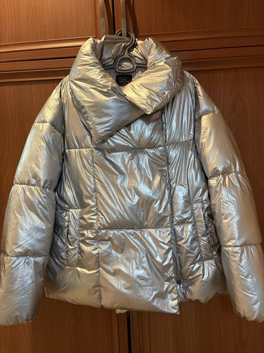 Куртка цвет металлик
