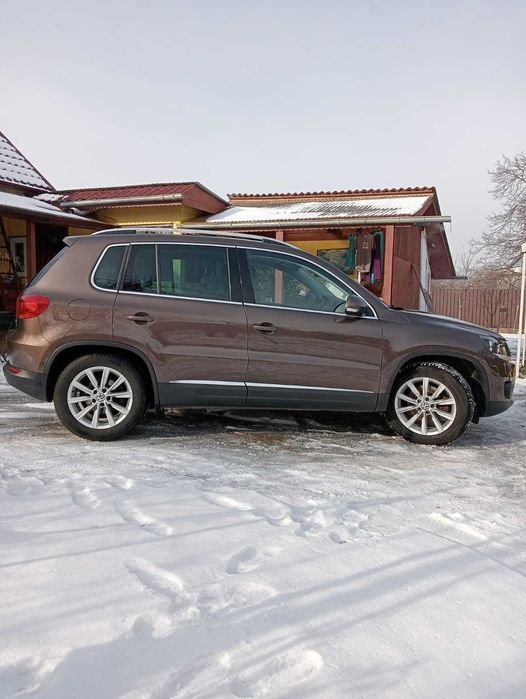 Volkswagen Tiguan 1.4 Benzina 120 cp, piele, panorama, 2014, euro 5