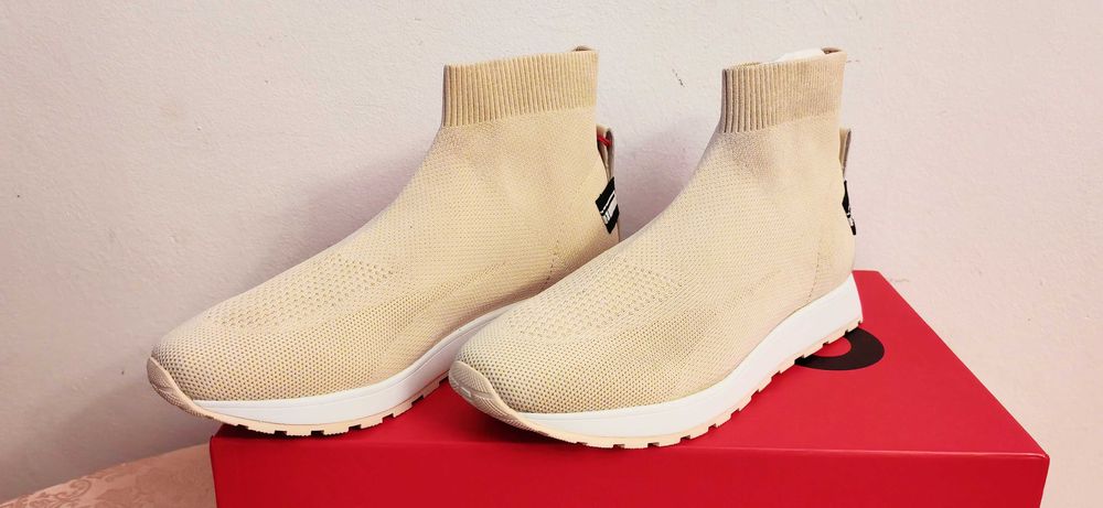 HUGO Icelin Knitted Sock Trainer 36ти номер 23.5см стелка НОВИ ОРИГИНА