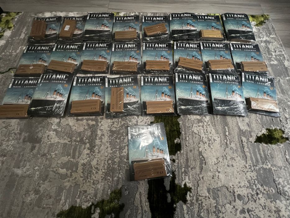 Colecția Titanic Hachette NR: 1-43