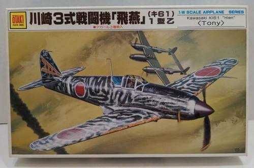 Сборная модель самолета Kawasaki Ki-61 Hien (1/48 Otaki)