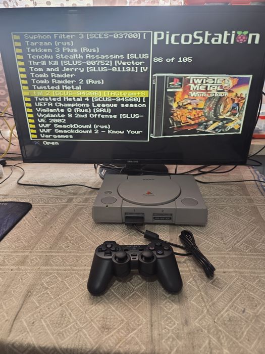 PlayStation 1 Игровая приставка из детства