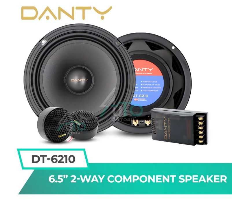 Авто тонколони DANTY комплект DT-6210 - 16 см