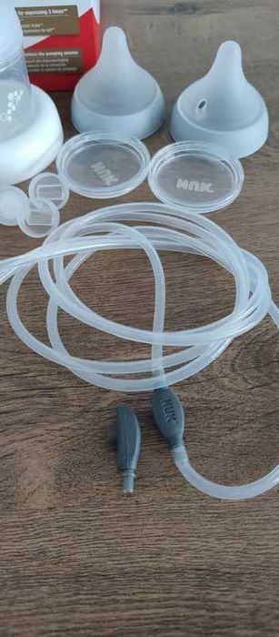 Pompa electrica dubla, reincarcabila, pentru san NUK Nature Sense