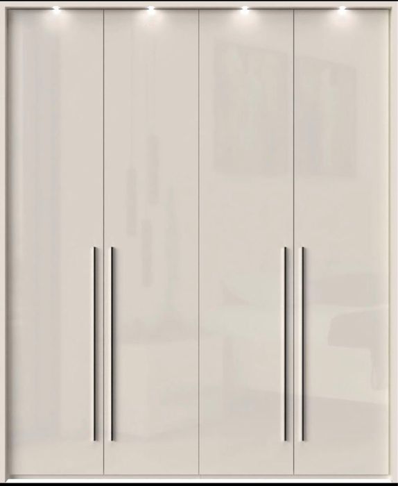 Dulap cu patru usi Piano iluminare LED , 187 cm